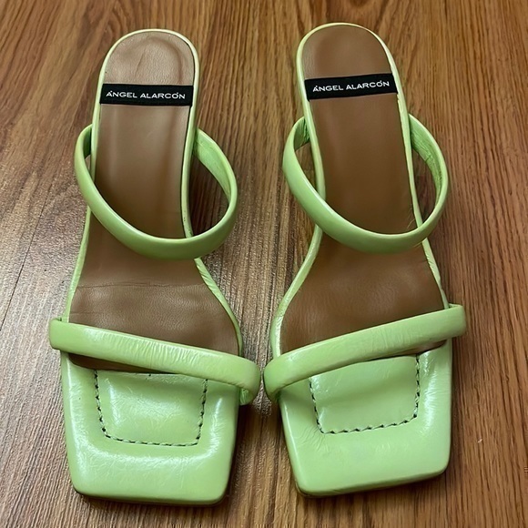 Anthropologie Angel Alacron Square-Toe Mule. NWT